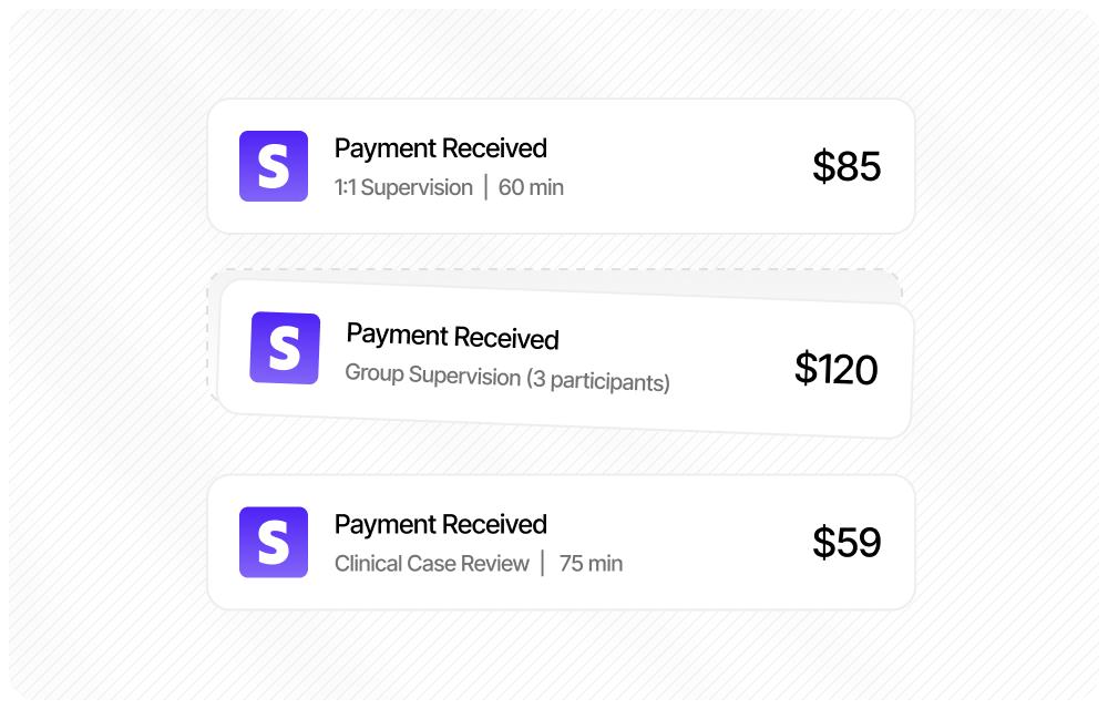 Payment dashboard showing transaction history and payouts